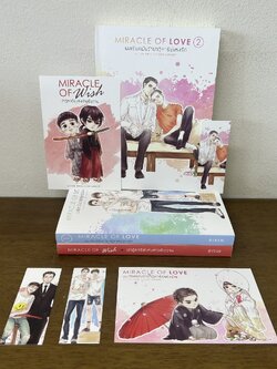 [YAOI] Miracle Of Love ผมเรียกมันว่าปาฏิหาริย์แห่งรัก เล่ม 1-2 จบ+ปาฏิหาริย์แห่งคำอธิษฐาน ... RIRIN (มือสอง) นิยายวาย