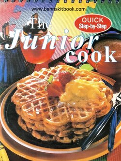 The Junior Cook หนังสือฝึกเด็กทำอาหาร Quick Step-by-Step (ภาษาอังกฤษ).