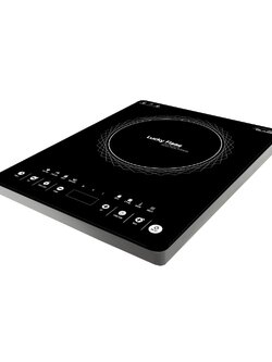 เตาแม่เหล็กไฟฟ้า LUCKY FLAME TS-T202P แถมฟรี!!! หม้อสแตนเลสฝาแก้ว