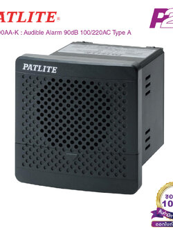 BD-100AA-K : อุปกรณ์สัญญาณเสียงแบบเมโลดี้ 100VAC, 90dB, 32 sounds, Alarm Type A, IP54 - Patlite - Audible Alarm (80mm)
