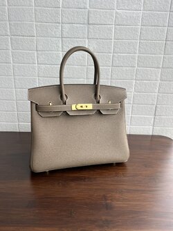 [Pre-order]Hermes Togo Birkin30 Etoupe สวยอมตะ หนังoriginal TOGO งาน full handmade 100% คุณภาพ VIP เกรดดีที่สุด