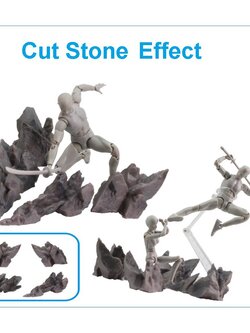 เอฟเฟคผ่าหิน โมเดล ฟิกเกอร์ ฟิกม่า Cut Stone Effect Model Figure Figma