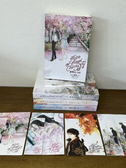 ชุด รักเธอตั้งแต่วันวาน เล่ม 1-4 จบ ครบชุด (มือสอง) ... ชิงเหม่ย นิยายรัก อรุณ
