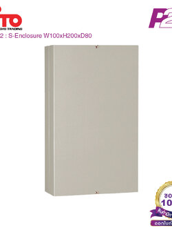 TE8-12 : ตู้ไฟ/ตู้คอนโทรล Steel-Enclosure W100xH200xD80 mm-Nitto-by pik2pak.com