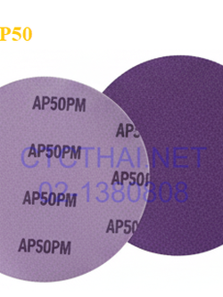 กระดาษทรายกลม AP50 หลังสักหลาด