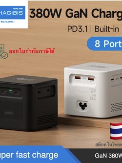 Hagibis 380W USB C Charger 8-Port Type C Charging Station GaN PD 3.1 Dual 140W Super Fast