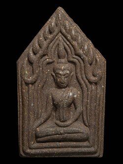 พระขุนแผน รุ่น 3 (ไข่หลง) ปี 2548 (รุ่นประสบการณ์) หลวงพ่อสมนึก วัดหรงบน จ.นครศรีธรรมราช (พิมพ์เล็ก) (เกจิผู้มีพลังจิตสูง มากด้วยเมตตา บารมี)