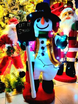 SNOWMAN ตั้งพื้น ขนาด77cm.