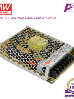 LRS-100-48 : Switching power supply 100W 48VDC 2.3A - Meanwell พาวเวอร์ซัพพลาย by pik2pak.com