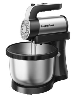 เครื่องผสมอาหารอเนกประสงค์ สแตนเลส โถสแตนเลส 4 ลิตร ยี่ห้อ Lucky Flame Promix 4B รุ่น LHM-400B4