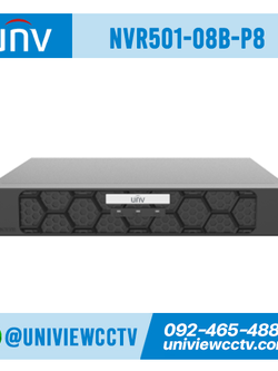 เครื่องบันทึก UNIVIEW รุ่น NVR501-08B-P8 จำนวน 8 ช่อง POE