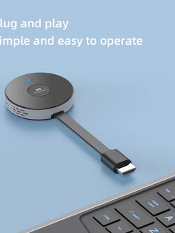 [ออกใบกำกับภาษีได้]พร้อมส่งจาก กทม Hagibis G6W-Tx ไร้สาย HDMI Video ตัวส่งสัณญาณอย่างเดียว Transmitter Tx จอแสดงผล Dongle สำหรับทีวีโปรเจคเตอร์