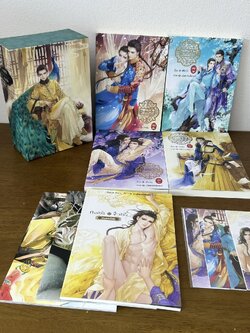 [YAOI] BOXSET ทาสหัวใจ จ้าวหัวใจ 4 เล่มจบ+เล่มพิเศษ ... เฟิงน่ง (มือสอง) นิยายวาย แปลจีน