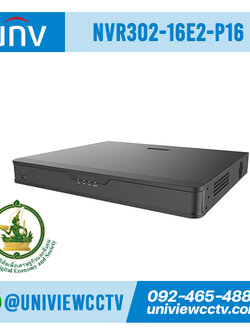 กล้องวงจรปิด UNIVIEW รุ่น NVR302-16E2-P16 NVR 8/16 ช่อง สเปค ICT ข้อ 11