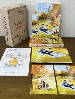 [YAOI] BOXSET Naked london เปลือยใจรัก เล่ม 1-2 จบ+เล่มพิเศษ ... Jamie (มือสอง) นิยายวาย SENSE