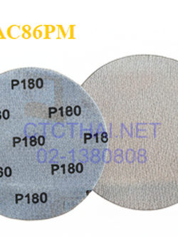 กระดาษทรายกลม AC86 หลังสักหลาด