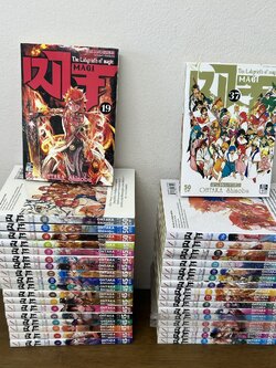 [MANGA] MAGI เมไจ The Labyrinth of Magic เล่ม 1-37 จบ ครบชุด ... Shinobu OHTAKA เขียน (มือสอง) มังงะ การ์ตูน