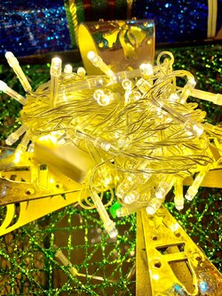 ไฟคริสต์มาสโดยเฉพาะเกรดA. 8เมตร เลือกสีได้