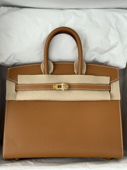 [Pre-order]Hermes birkin25 Sellier Gold ck37 หนัง original Epsom งาน full handmade 100% คุณภาพ VIP เกรดดีที่สุด