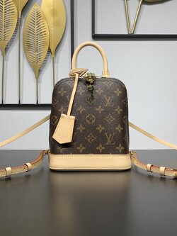 [Pre-order]กระเป๋าสะพาย Alma Backpack Monogram Canvas - Handbags งานคุณภาพที่ดีที่สุด