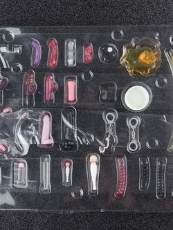 ชุดอุปกรณ์เสริม ฟิกเกอร์ โมเดล 1/6+1/12 Z:GO ACT1 finished product for figures accessory set 1/6+1/12