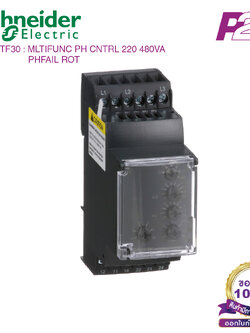 RM35TF30 : Modular multifunction 3 phase supply control relay, Harmony, 5A, 2CO, 220...480V AC