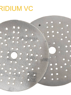 กระดาษทรายกลม IRDIUM หลังสักหลาด