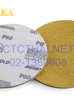 กระดาษทรายกลม MIRKA หลังสักหลาด