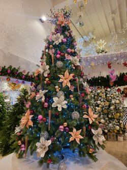 ให้เช่าต้นคริสต์มาสปลอม ขนาด15ฟุต พร้อมตกแต่งครบมาตราฐาน