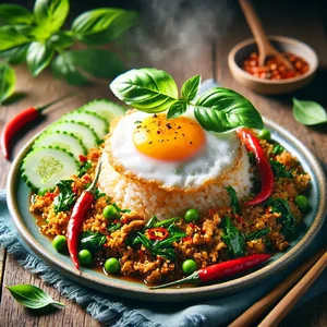 แจกฟรี! รูปข้าวผัดกระเพราสุดอร่อย 🍚🍛🔥 รสชาติเด็ด เผ็ดนัวๆ แซ่บแบบกลมกล่อม" ใครขายอาหารไทยต้องโพสต์นี้เลย! 🌟🍛 #ข้าวผัดกระเพรา #แจกฟรี #อาหารไทย #โพสต์ขายของ #รสชาติกลมกล่อม