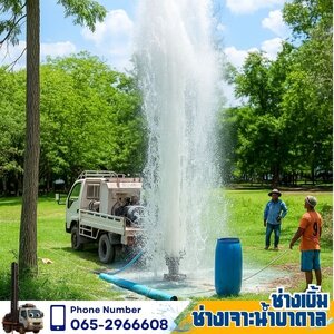 คู่มือดูแลบ่อบาดาลและล้างบ่อ