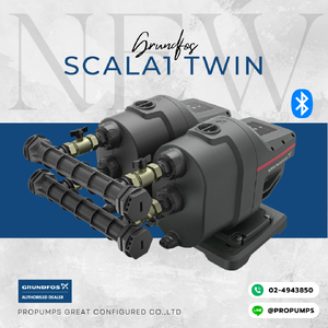 SCALA1 TWIN ปั๊มน้ำสำหรับบ้านขนาดใหญ่