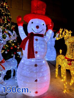 ตุ๊กตาหิมะ 1.5เมตร สิ่งที่คุณต้องมีในการตกแต่งธีมคริสต์มาส