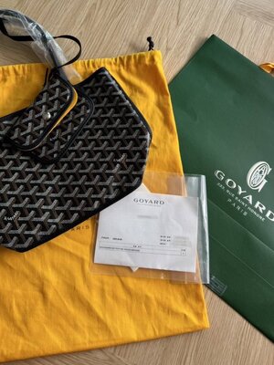 🖤🖤 New goyard mini anjou black อุปกรณ์ ครบ บิล ปี25 🖤🖤