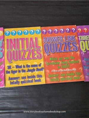 KNOWLEDGE QUIZ BOOK ** 🍅🍅QUIZZES BOOK AND ANSWER [SET4 BOOKS]