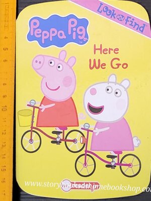 BOARD BOOK** 🍅🍅PEPPA PIG LOOK AND FIND:HERE WE GO
