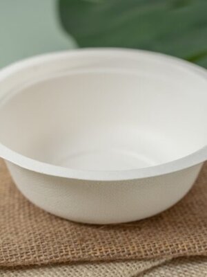 ถ้วยขนมเยื่อชานอ้อย 350 มล.