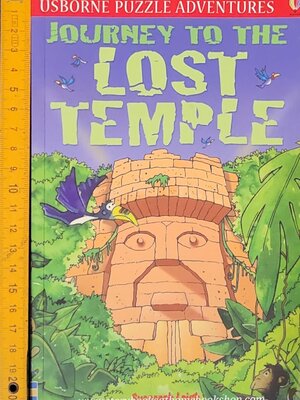 PUZZLE BOOK** ♥️USBORNE PUZZLE ADVENTURES:JOURNEY TO THE LOST TEMPLE BY SUSANNAH LEIGH