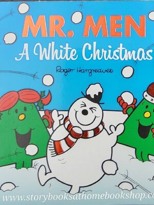 หนังสือ Bestseller Small book** **หนังสือนิทานปกอ่อน** 👉LITTLE MISS&MR.MEN👍 🍅🍅MR.MEN A WHITE CHRISTMAS by Roger Hargreaues