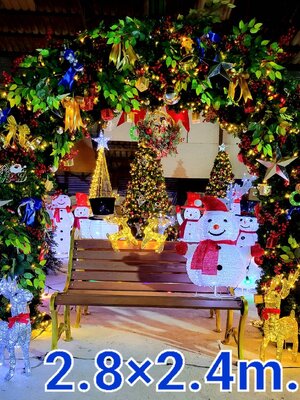 ซุ้มอีฟ คริสต์มาสออริจินอล พร้อมของตกแต่งตามภาพ จุดถ่ายภาพ สิ่งที่คุณต้องมีในการตกแต่งธีมคริสต์มาส