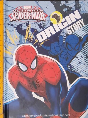 หนังสือนิทานปกแข็ง** 🍅🍅MARVEL ULTIMATE SPIDER-MAN ORIGIN STORY