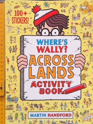 PUZZLE BOOK** 🍓🍓 WHERE'S WALLY? ACROSS LANDS ACTIVITY BOOK