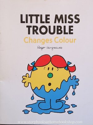 หนังสือ Bestseller Small book** **หนังสือนิทานปกอ่อน** 👉LITTLE MISS&MR.MEN👍 🍅🍓LITTLE MISS TROUBLE CHANGES COLOUR BY Roger Hargreaues