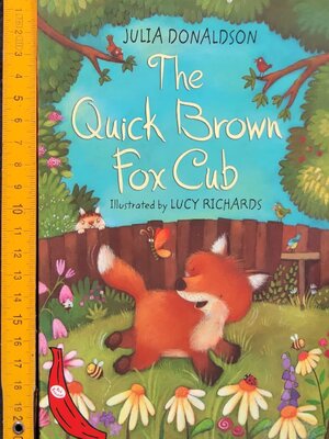 หนังสือนิทานปกอ่อน** 🍅The Quick Brown Fox Cub by Julia Donaldson