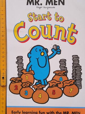 ACTIVITIES BOOK** 🍅🍓MR.MEN START TO COUNT BY ROGER HARGREVES