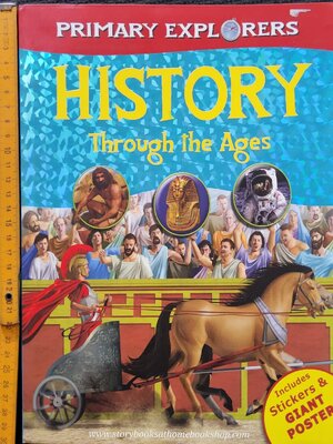 KNOWLEDGE BOOK** ♥️♥️HISTORY THROUGH THE AGES (NO GIANT POSTER)