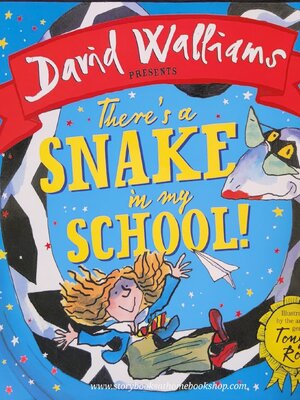 หนังสือนิทานปกอ่อน** 🍅🍅THERE'S A SNAKE IN MY SCHOOL! BY DAVID WALLIAMS