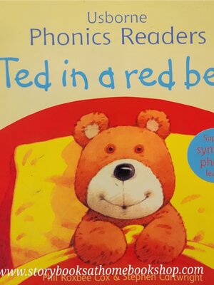 หนังสือนิทานปกอ่อน** 🍅🍓USBORNE PHONICS READERS: TED IN A RED BED♥️♥️