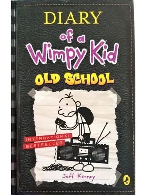 วรรณกรรมเยาวชน** 🍓🍓DIARY OF A WIMPY KID Old School #13 BY JELL KINNEY (ปกแข็ง)
