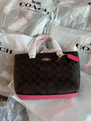 New Coach Alice Satchel In Signature Canvas